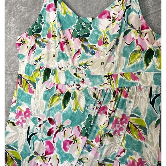 Torrid Midi Studio Knit Wrap Dress Women's 4x High Low Front Slit Romantic NWT - Picture 5 of 13